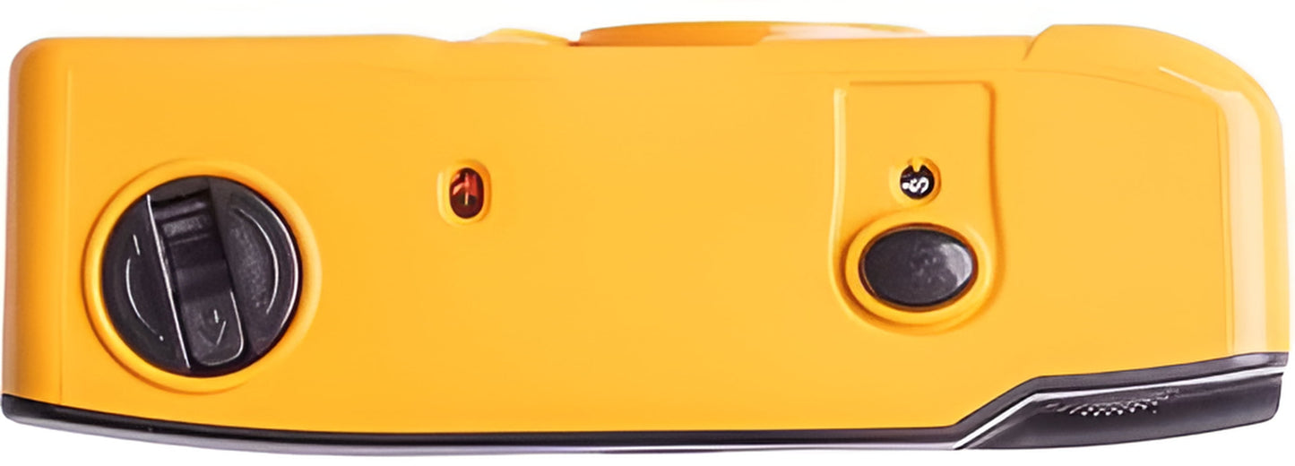 M38 35Mm Film Camera - Focus Free, Powerful Built-In Flash, Easy to Use (Yellow)