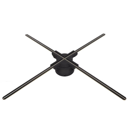 3D Hologram Fan Display 1024X768P Wifi APP Control Holographic Advertising Machine for Win Exhibition Fan Holographic Projector