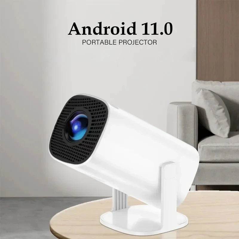 4K HD Wifi6 Projector Android 11 260 ANSI WIFI Allwinner H713 BT5.0 720P Home Cinema Outdoor Portable Projectors
