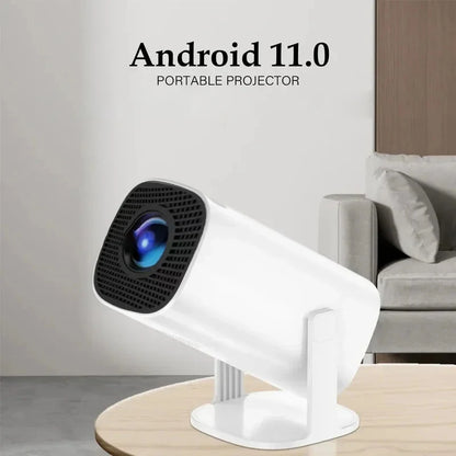 4K HD Wifi6 Projector Android 11 260 ANSI WIFI Allwinner H713 BT5.0 720P Home Cinema Outdoor Portable Projectors