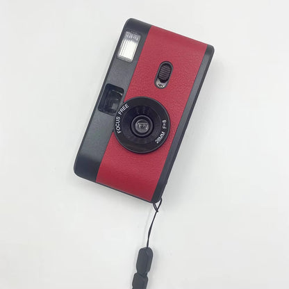 Reusable Film Camera 35Mm Vintage Non-Disposable Camera with Flash Retro Children Gift Camera