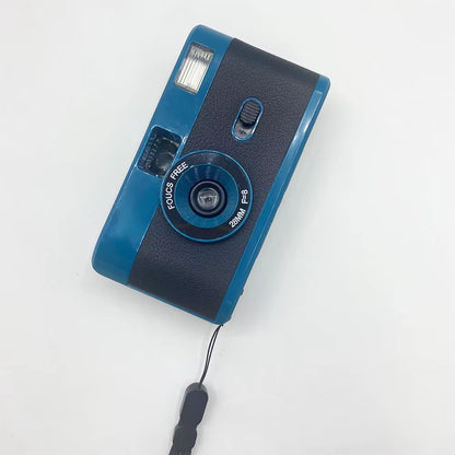 Reusable Film Camera 35Mm Vintage Non-Disposable Camera with Flash Retro Children Gift Camera