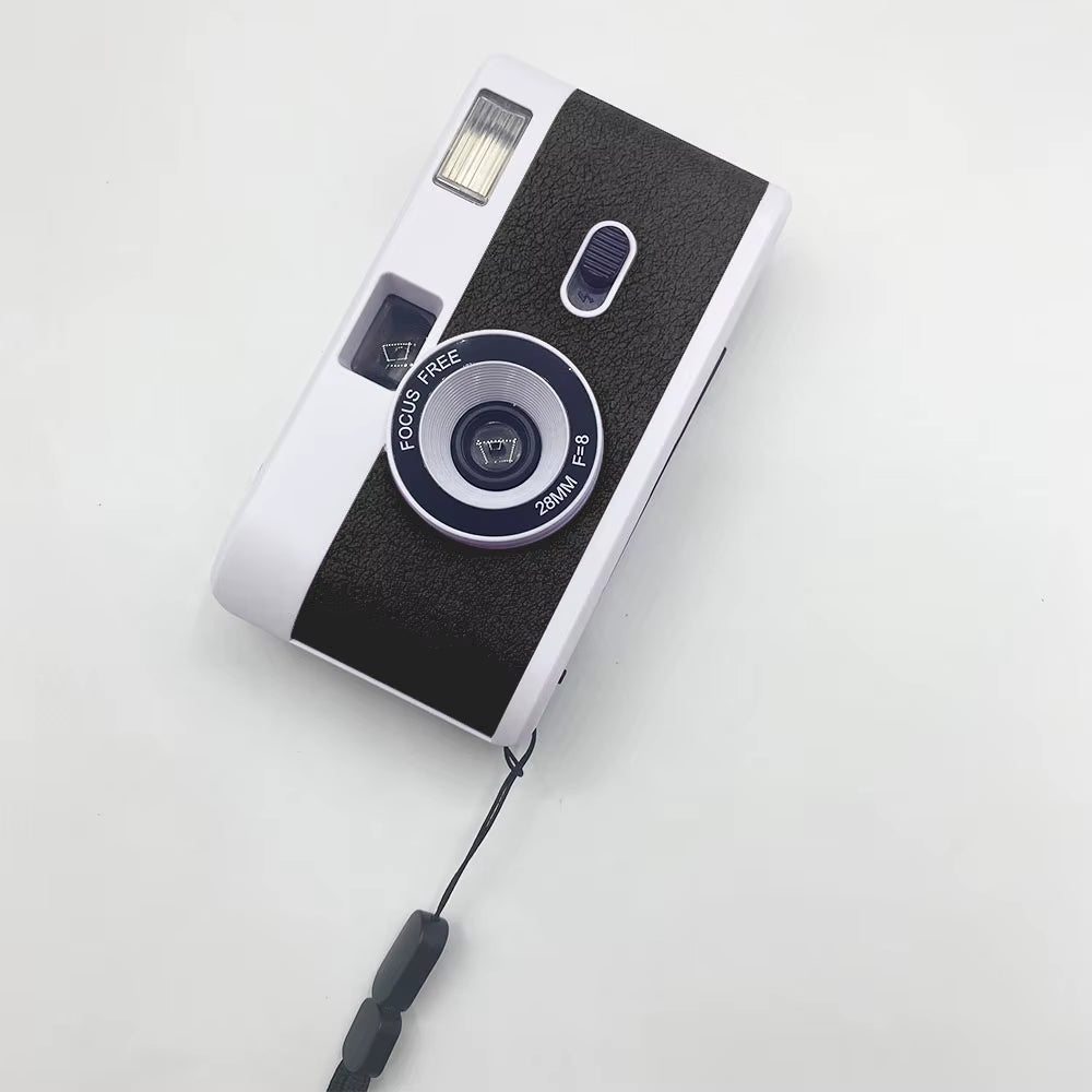 Reusable Film Camera 35Mm Vintage Non-Disposable Camera with Flash Retro Children Gift Camera