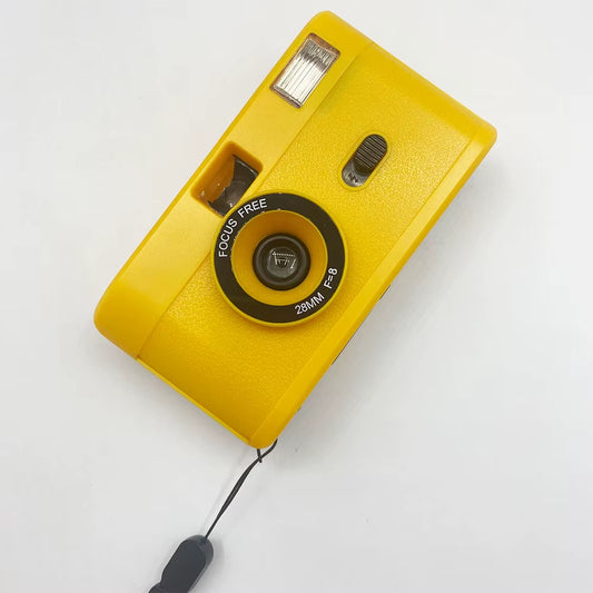 Reusable Film Camera 35Mm Vintage Non-Disposable Camera with Flash Retro Children Gift Camera